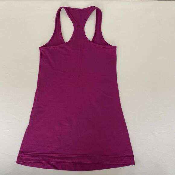 Lululemon Cool Racerback Tank Top Women 4 Regal Plum Purple Stretch Yoga Gym Run - Picture 3 of 6